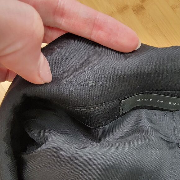 Mens LUXURY HUGO BOSS "HOUSTON/GLORIOUS" WOOL TUXEDO SUIT In BLACK 46R EX-CON - Picture 11 of 12